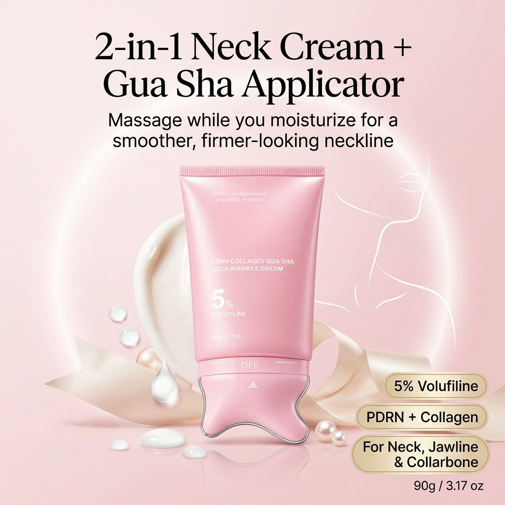 Neck and Facial Lower Jaw Massage Cream